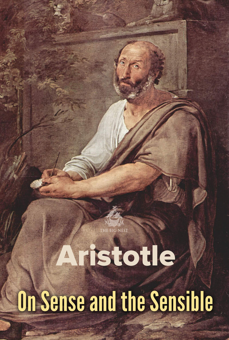 Cover of On Sense and the Sensible by Aristotle