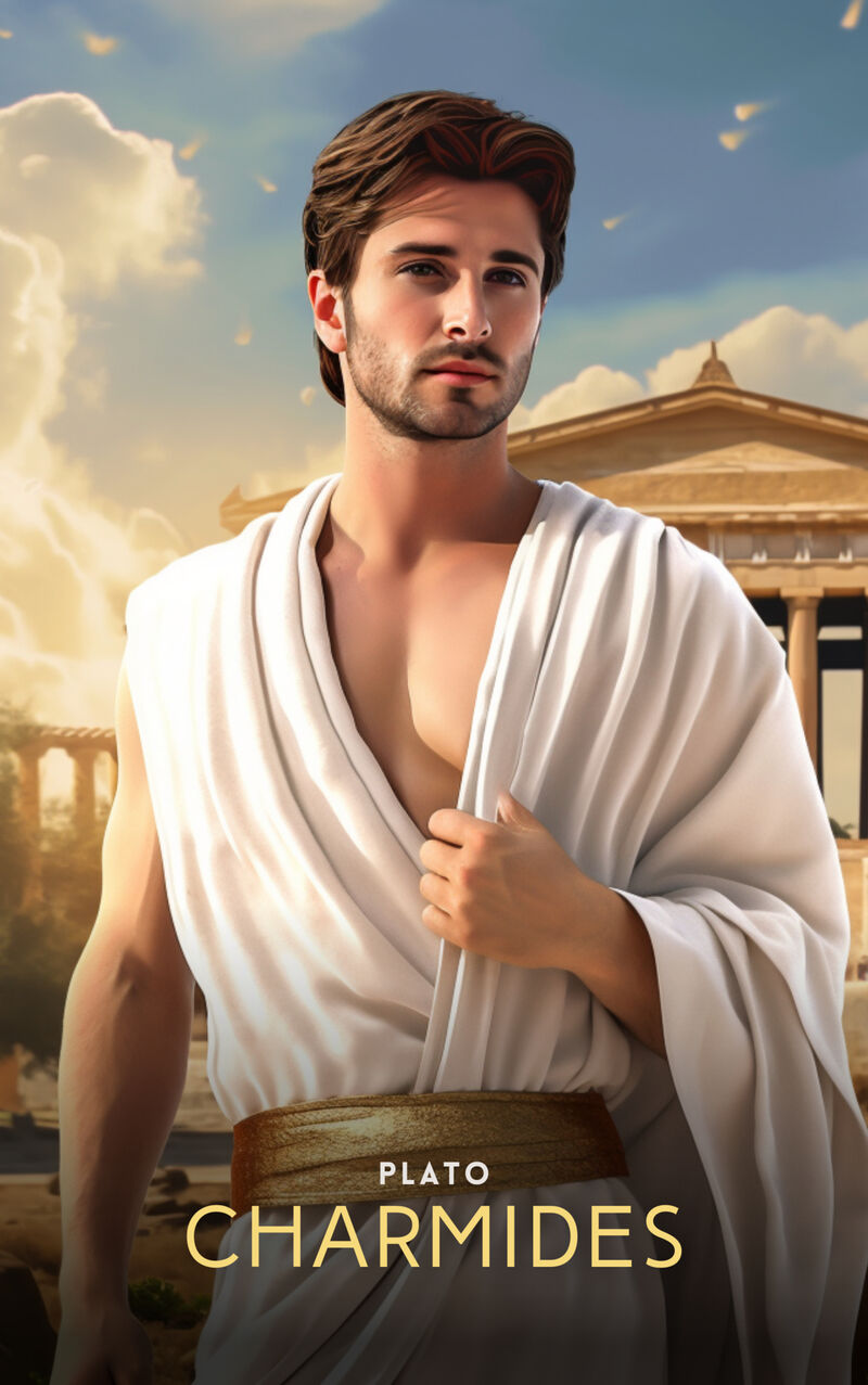 Cover of Charmides by Plato