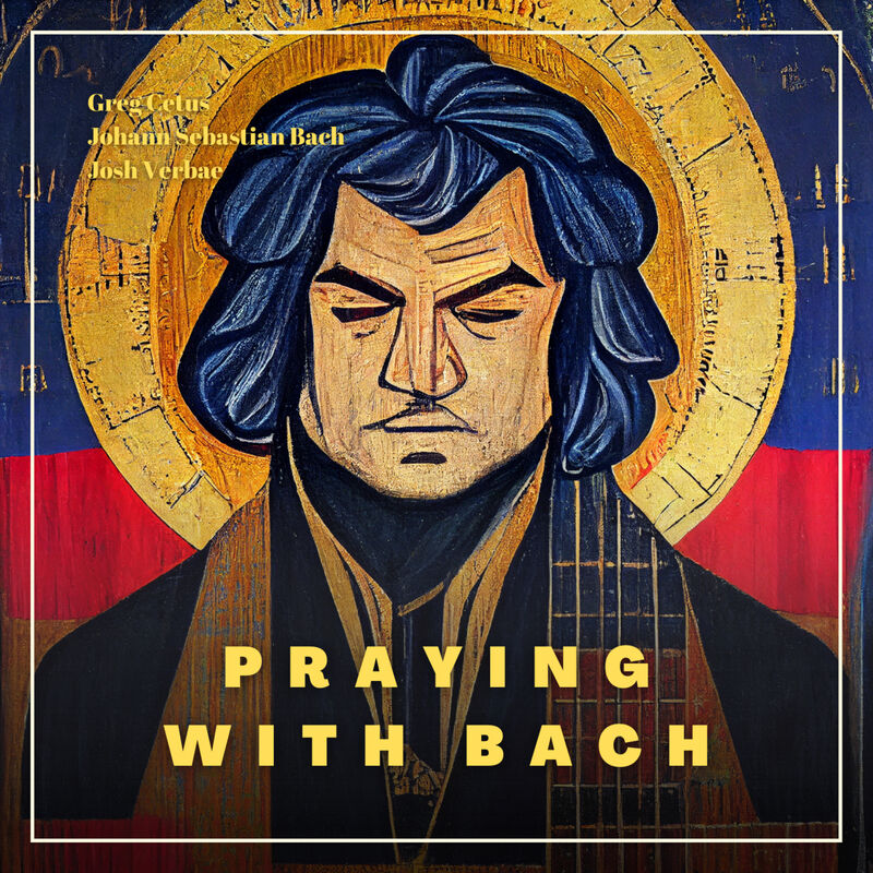 Cover of Praying with Bach by Abu Bakr
