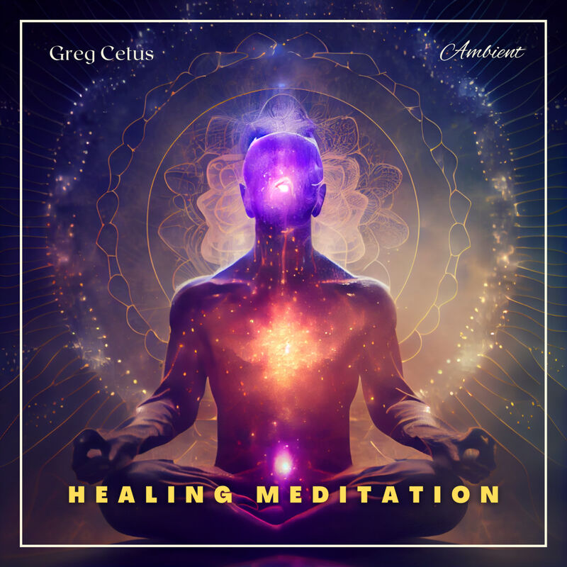 Cover of Healing Meditation: Pain Management and Spiritual Awakening by Greg Cetus