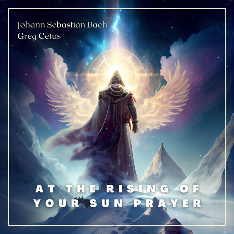 Cover of At the Rising of Your Sun Prayer by Johann Sebastian Bach