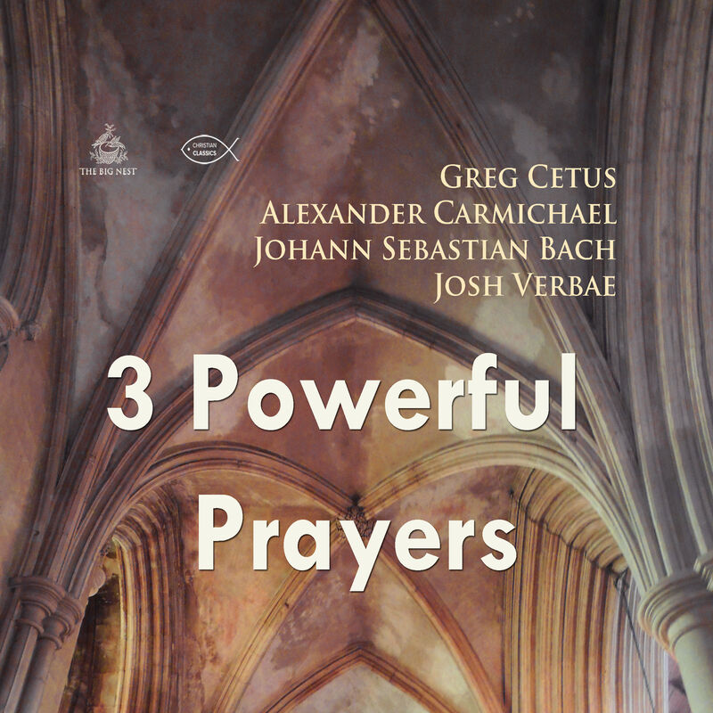 Cover of Three Powerful Prayers by Johann Sebastian Bach