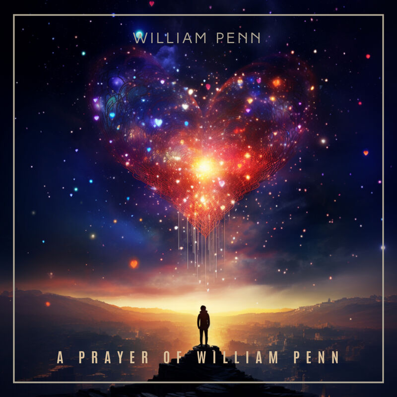 Cover of A prayer of William Penn by Frederic Chopin