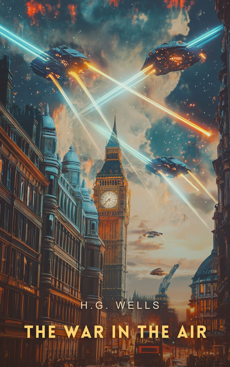 Cover of The War In The Air by H. G. Wells