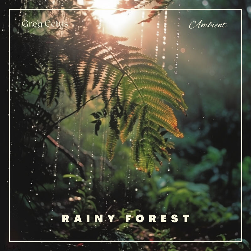Cover of Rainy Forest: Ambient Nature Sounds by Greg Cetus
