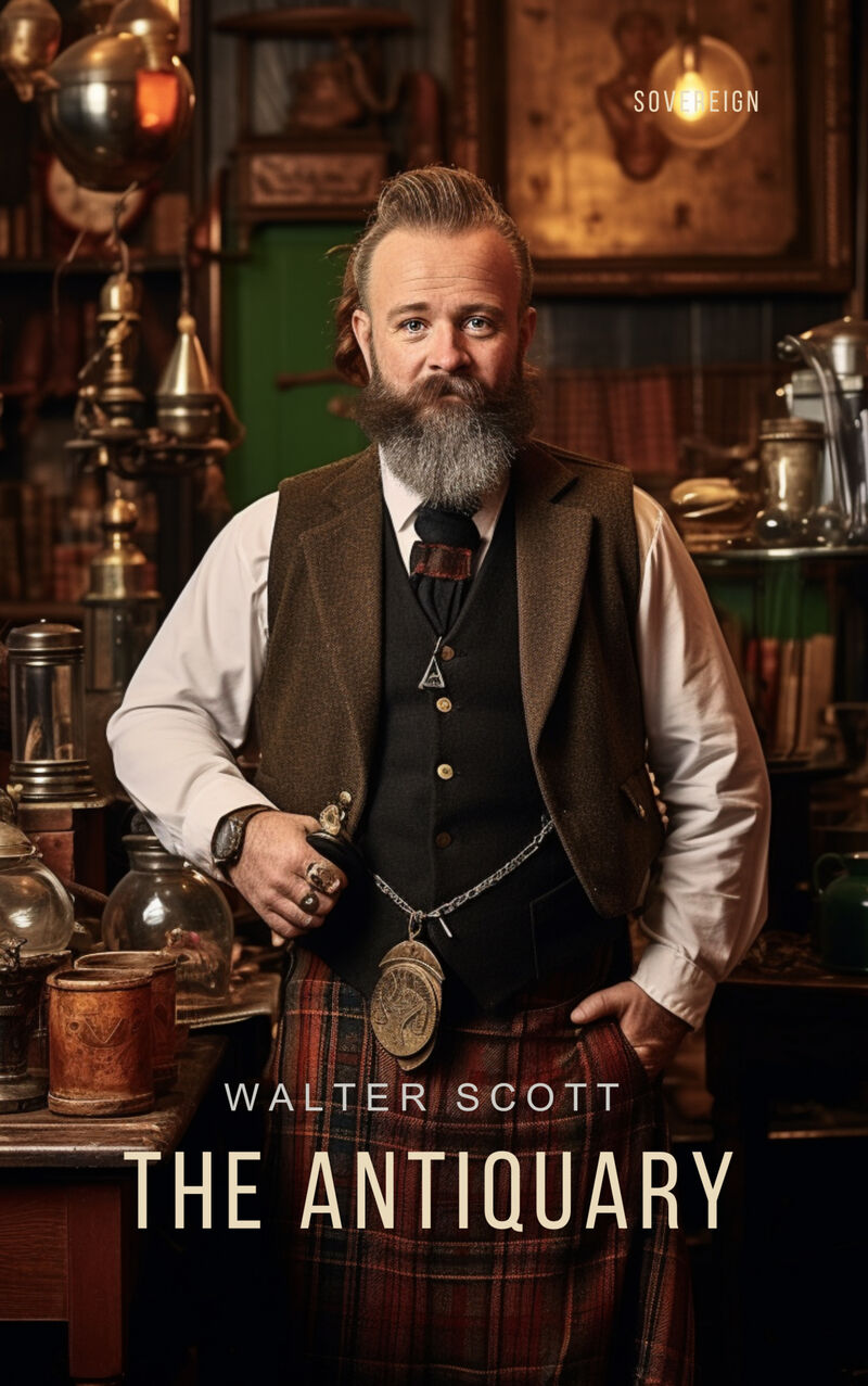 Cover of The Antiquary by Walter Scott