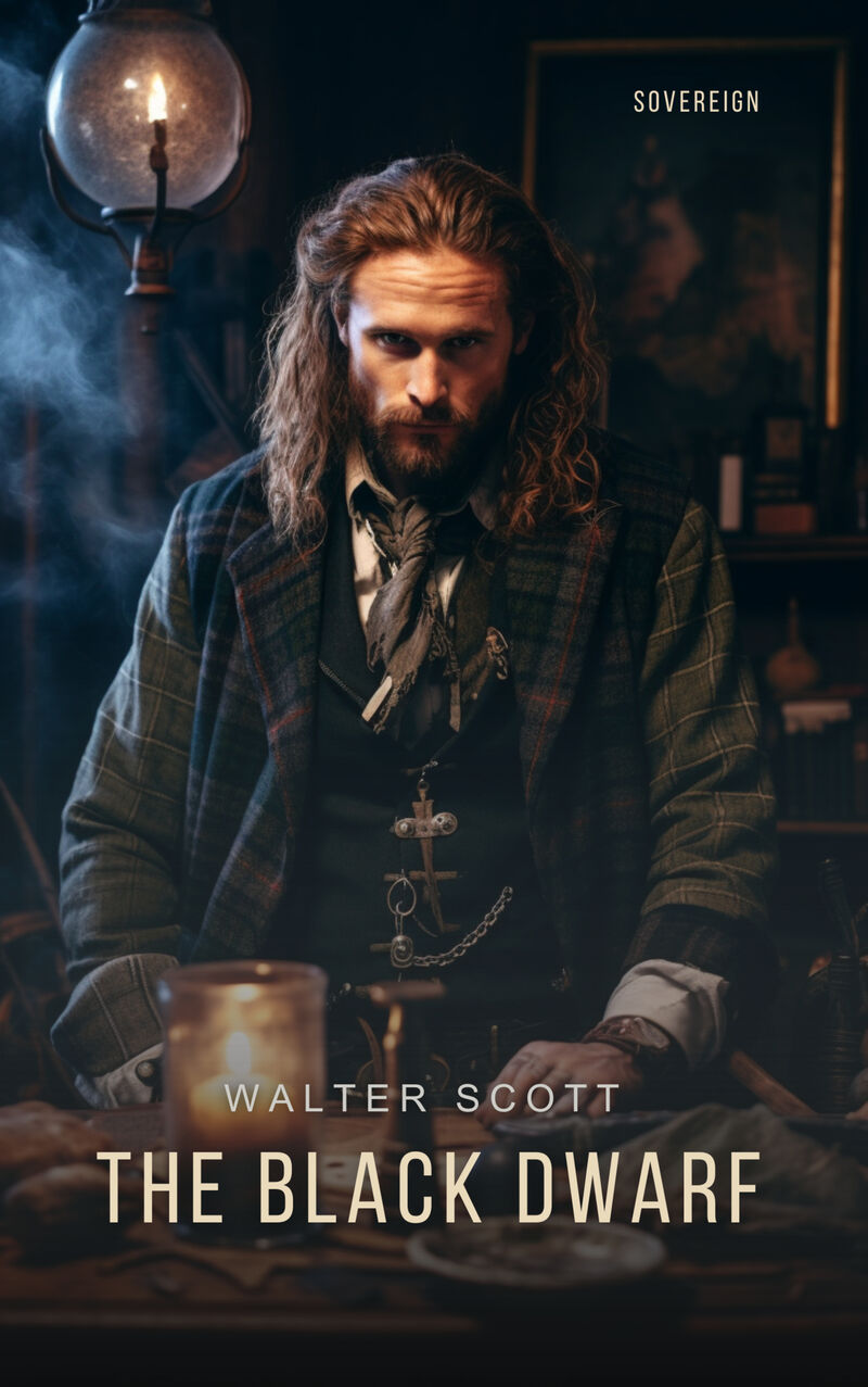 Cover of The Black Dwarf by Walter Scott