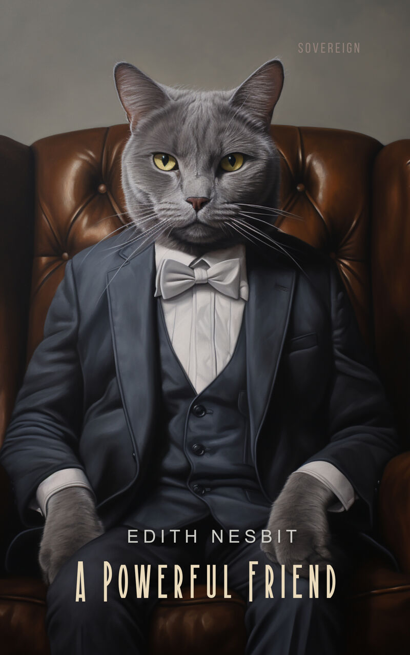 Cover of A Powerful Friend by Edith Nesbit