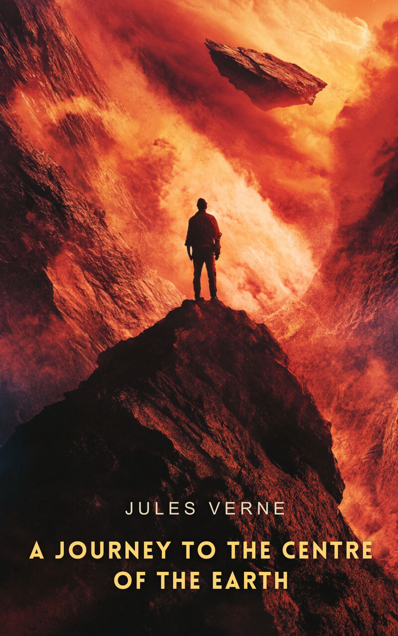 Cover of A journey to the centre of the Earth by Jules Verne