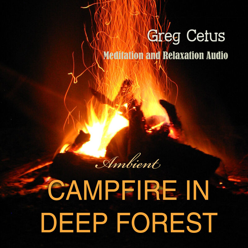 Cover of Campfire In Deep Forest: Meditation and Relaxation Audio by Greg Cetus