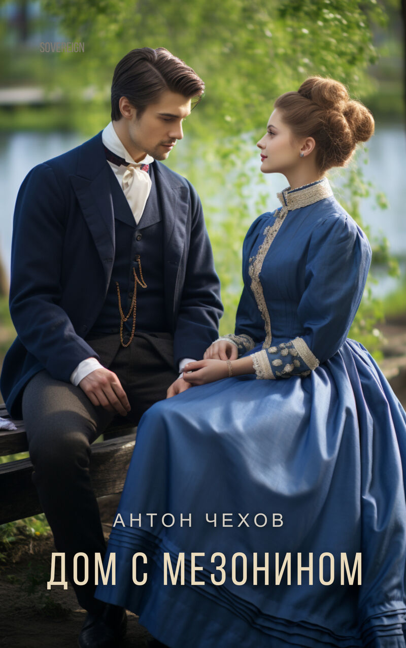 Cover of The House With The Mezzanine by Anton Chekhov