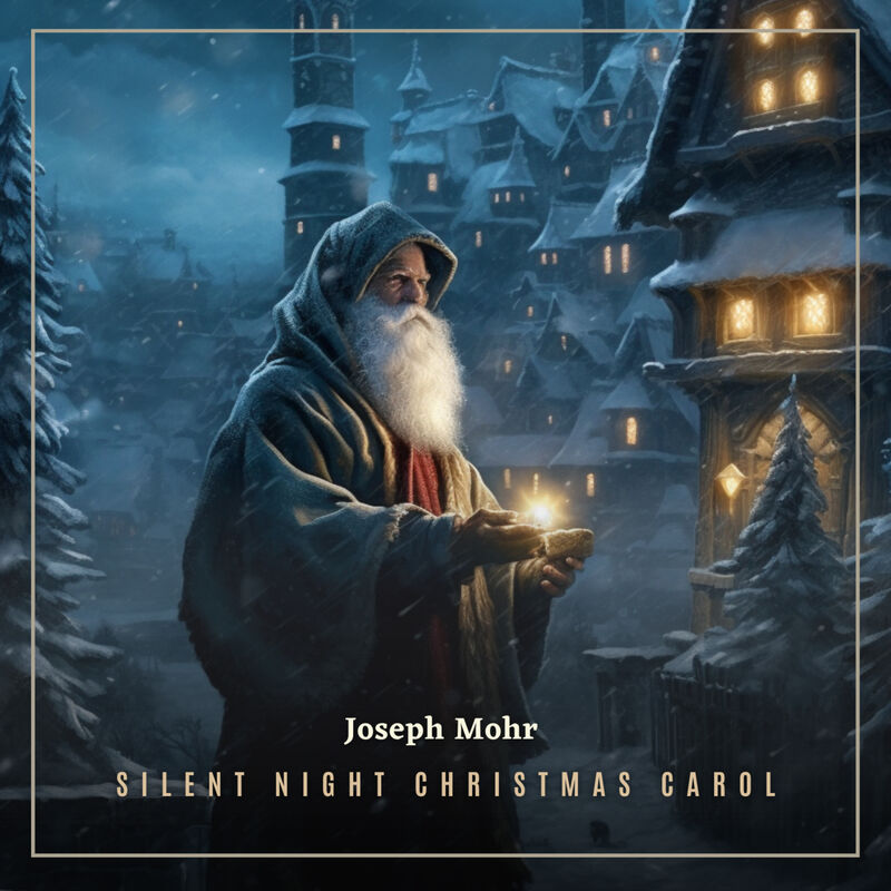 Cover of Silent Night Christmas Carol by Joseph Mohr