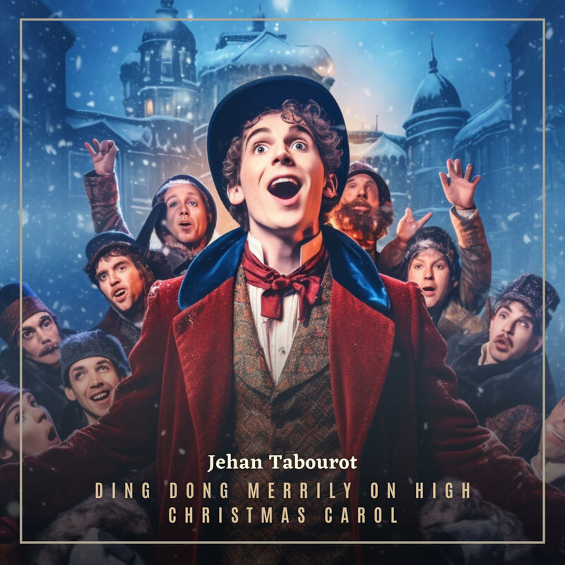 Cover of Ding Dong Merrily on High Christmas Carol by Jehan Tabourot