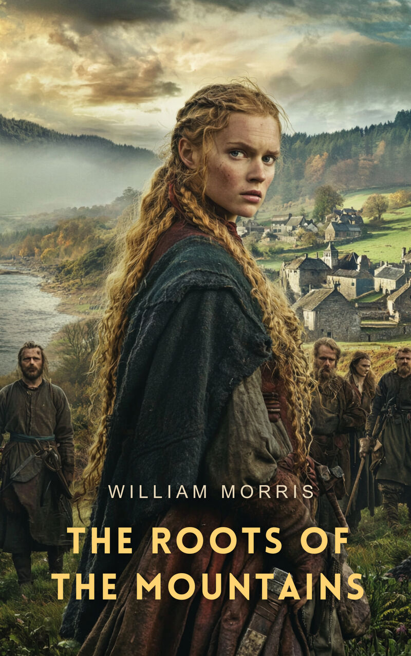 Cover of The Roots of the Mountains by William Morris