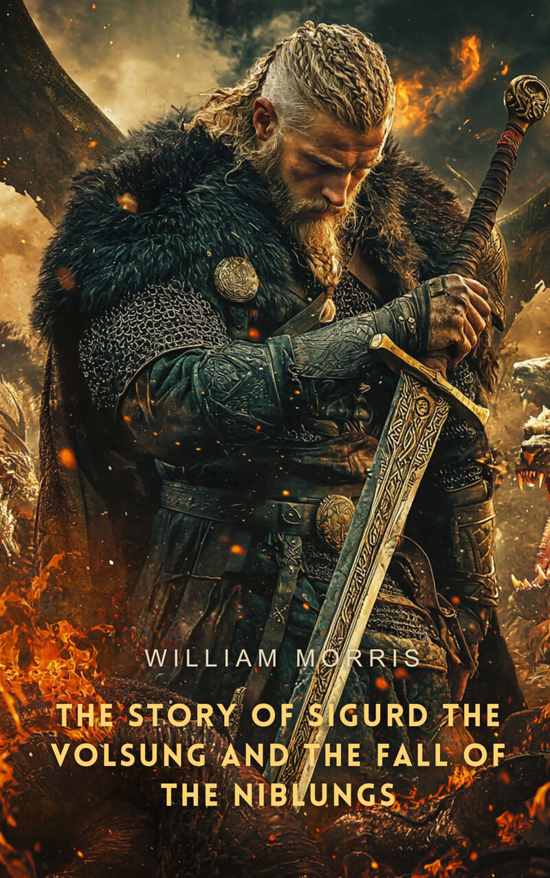 Cover of The Story of Sigurd the Volsung and the Fall of the Niblungs by William Morris