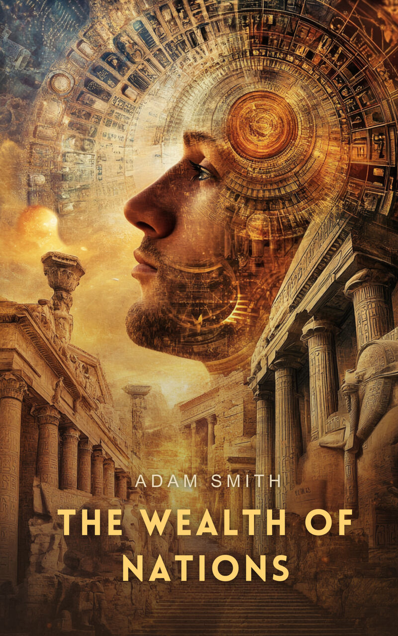 Cover of The Wealth of Nations: Complete Works by Adam Smith