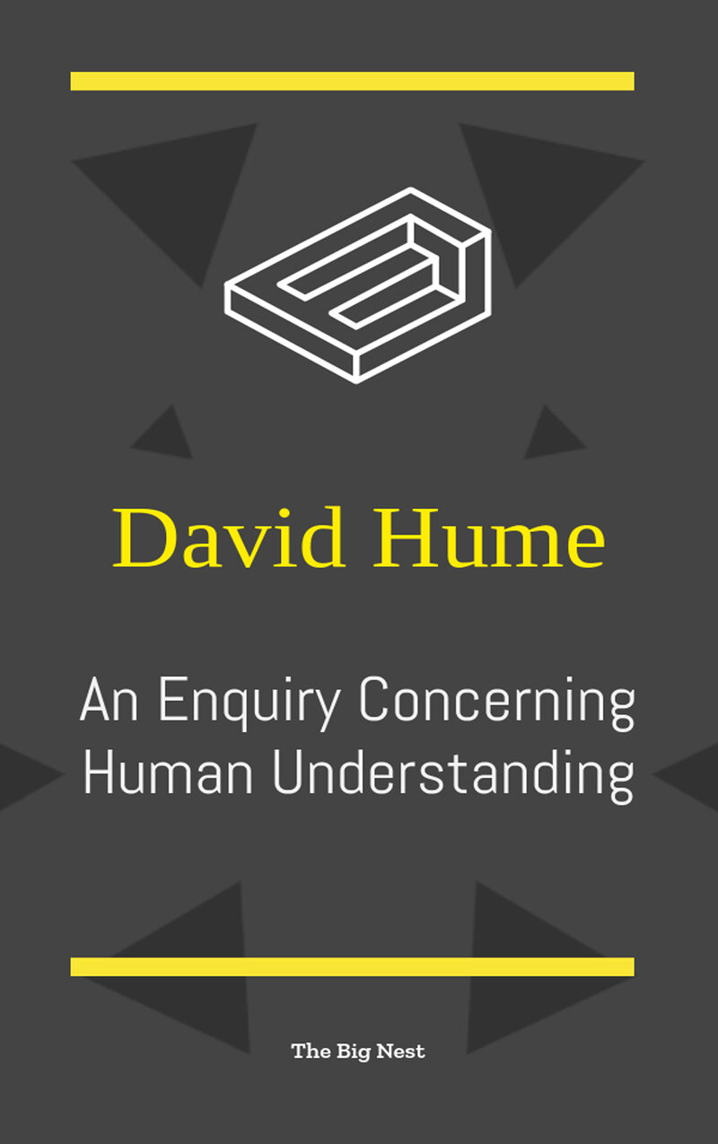 Cover of An Enquiry Concerning Human Understanding by David Hume