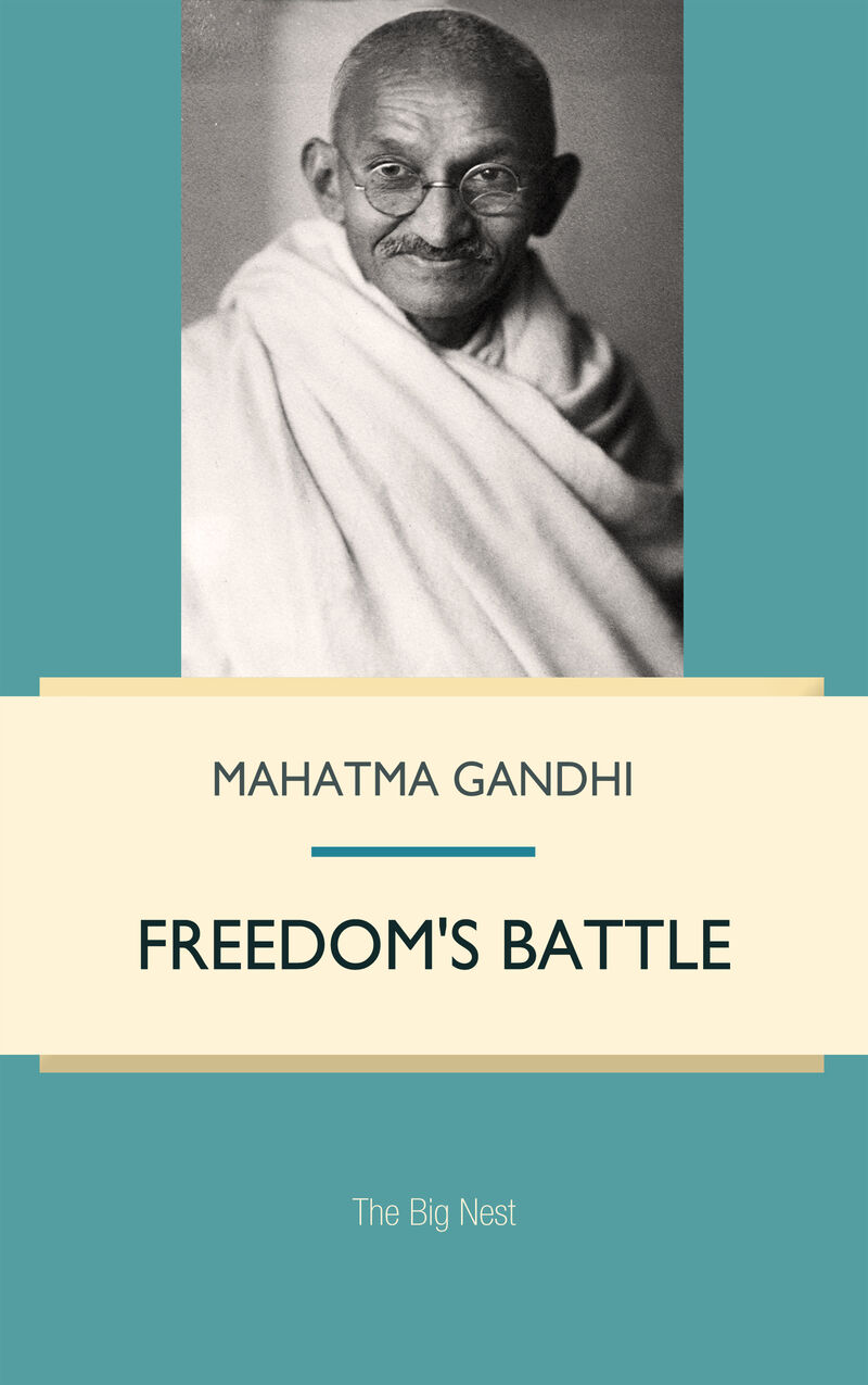 Cover of Freedom's Battle by Mahatma Gandhi