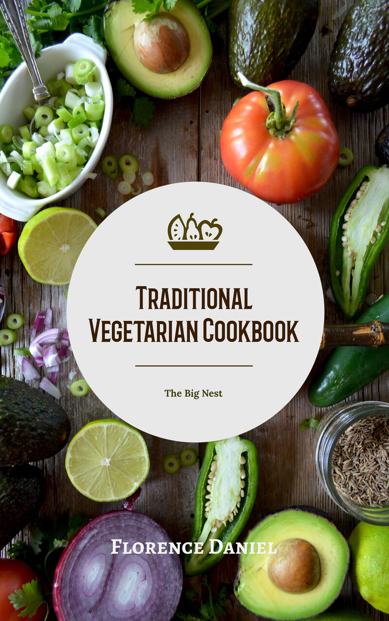 Cover of Traditional Vegetarian Cookbook by Florence Daniel