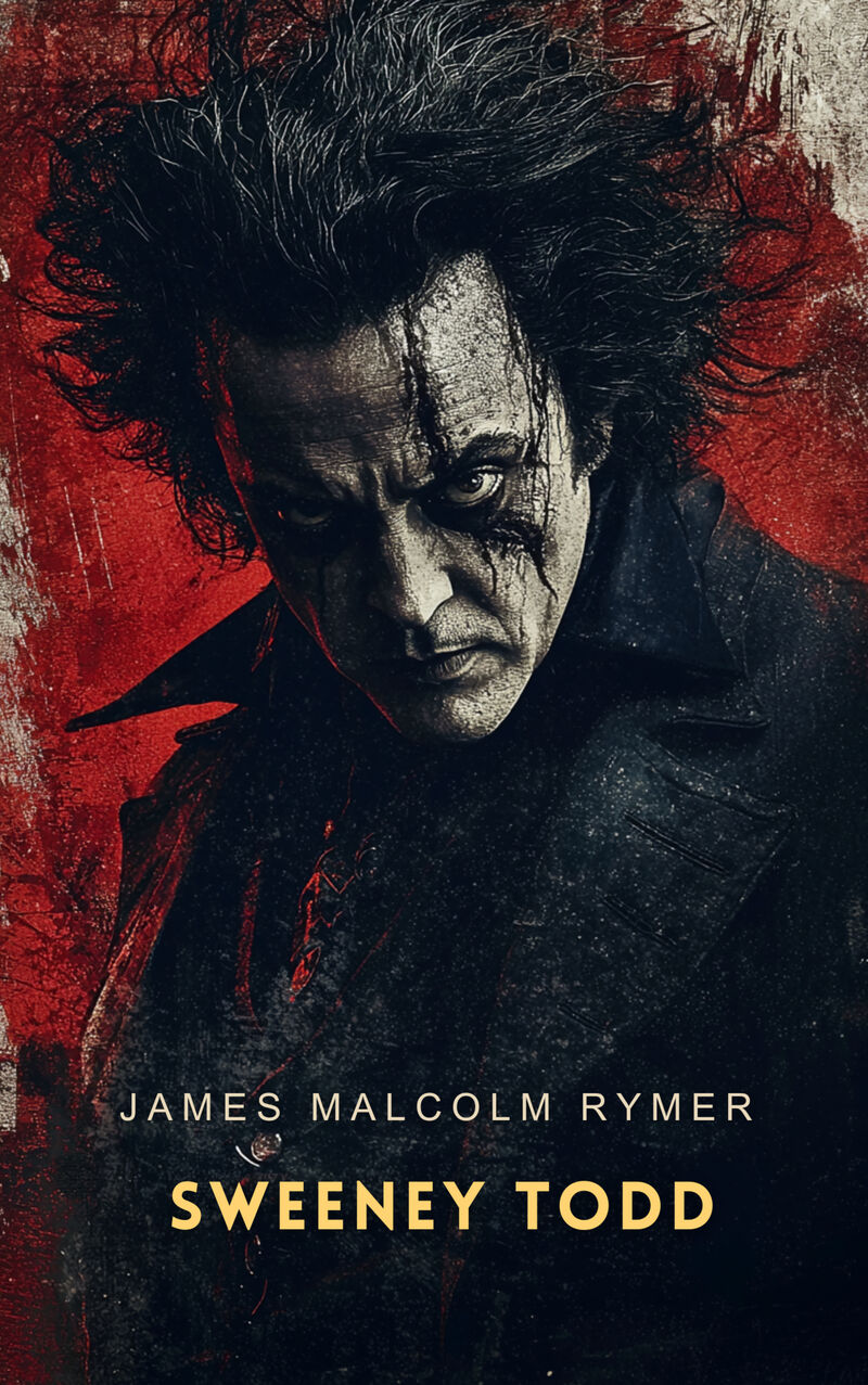 Cover of Sweeney Todd: The Barber of Fleet Street by James Malcolm Rymer
