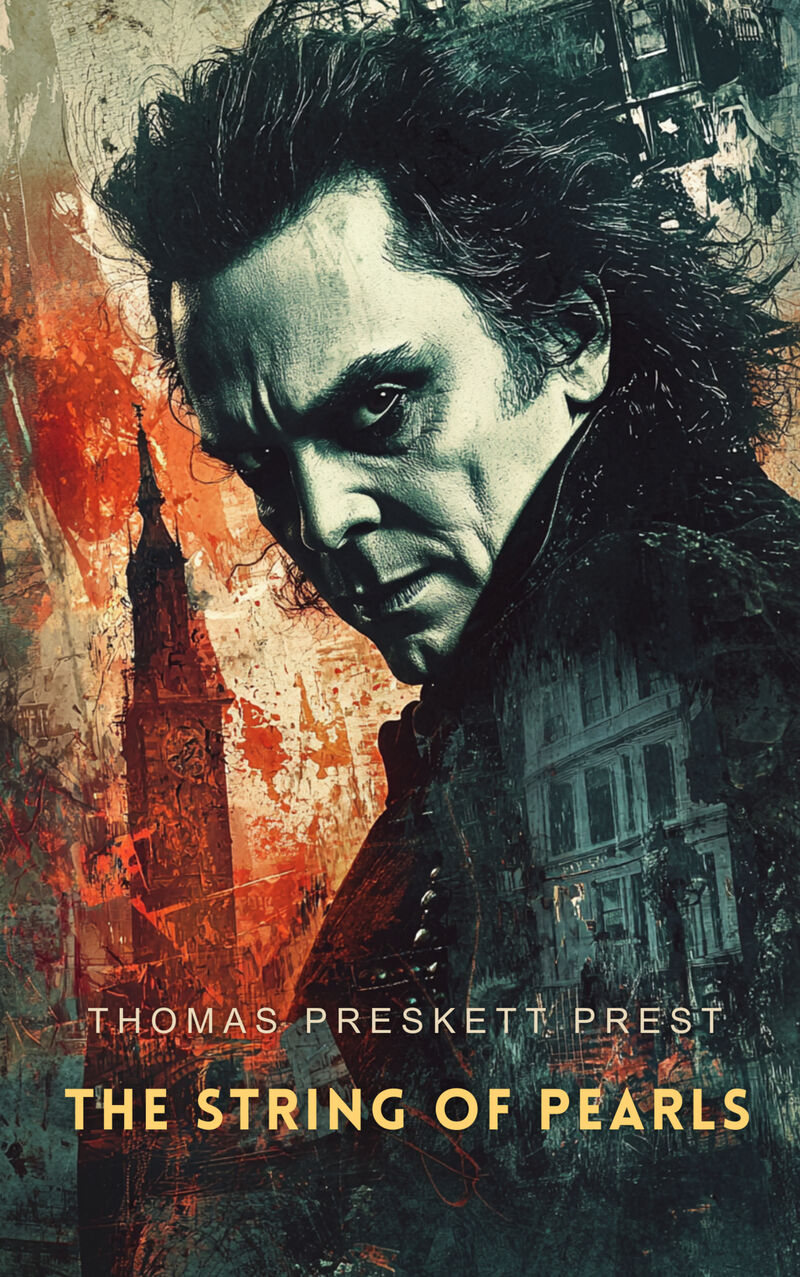 Cover of The String of Pearls: Sweeney Todd The Demon Barber of Fleet Street by Thomas Preskett Prest