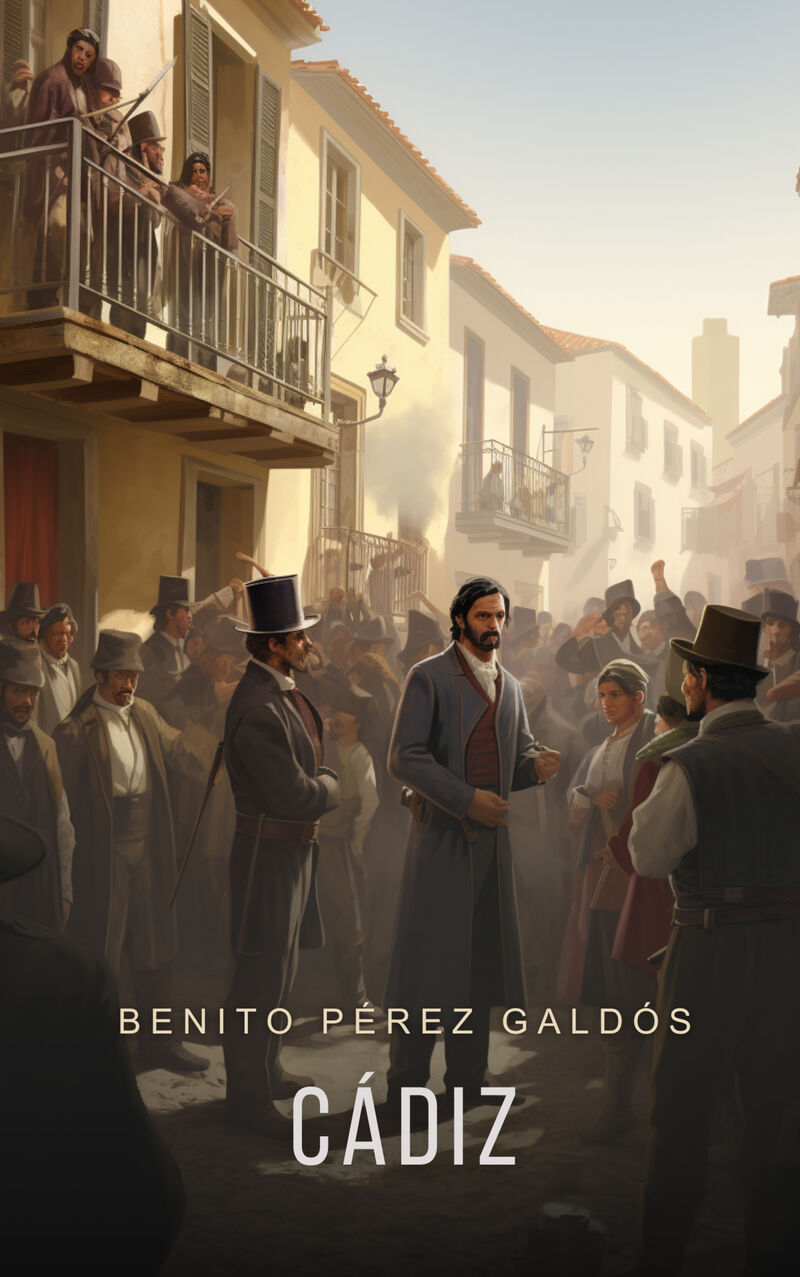 Cover of Cádiz by Benito Pérez Galdós