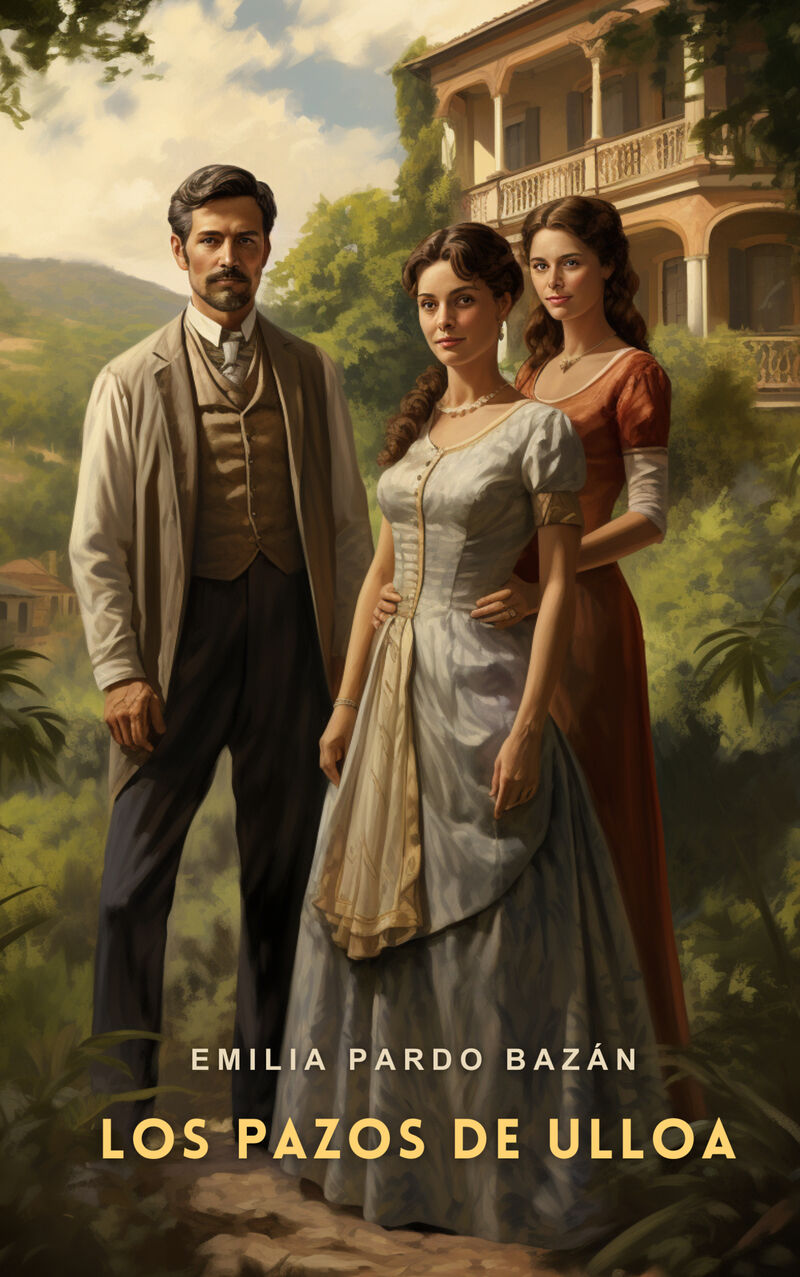 Cover of Los pazos de Ulloa by Emilia Pardo Bazán