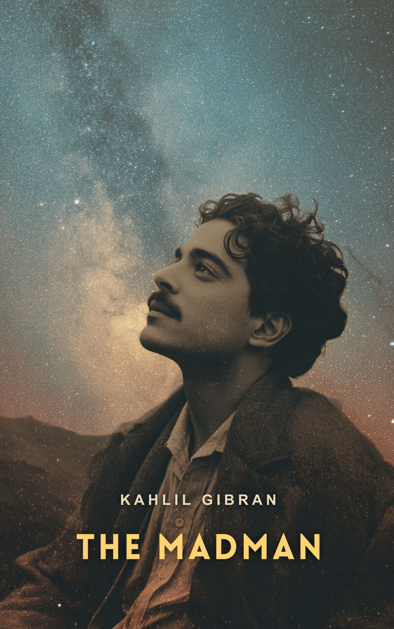 Cover of The Madman: His Parables and Poems by Kahlil Gibran