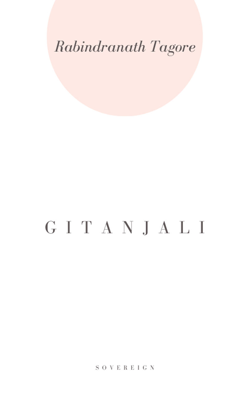 Cover of Gitanjali by Rabindranath Tagore