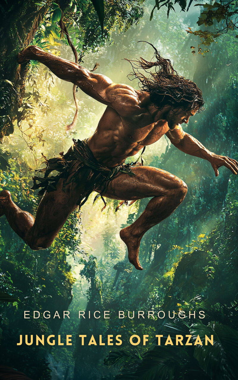 Cover of Jungle Tales of Tarzan by Edgar Rice Burroughs