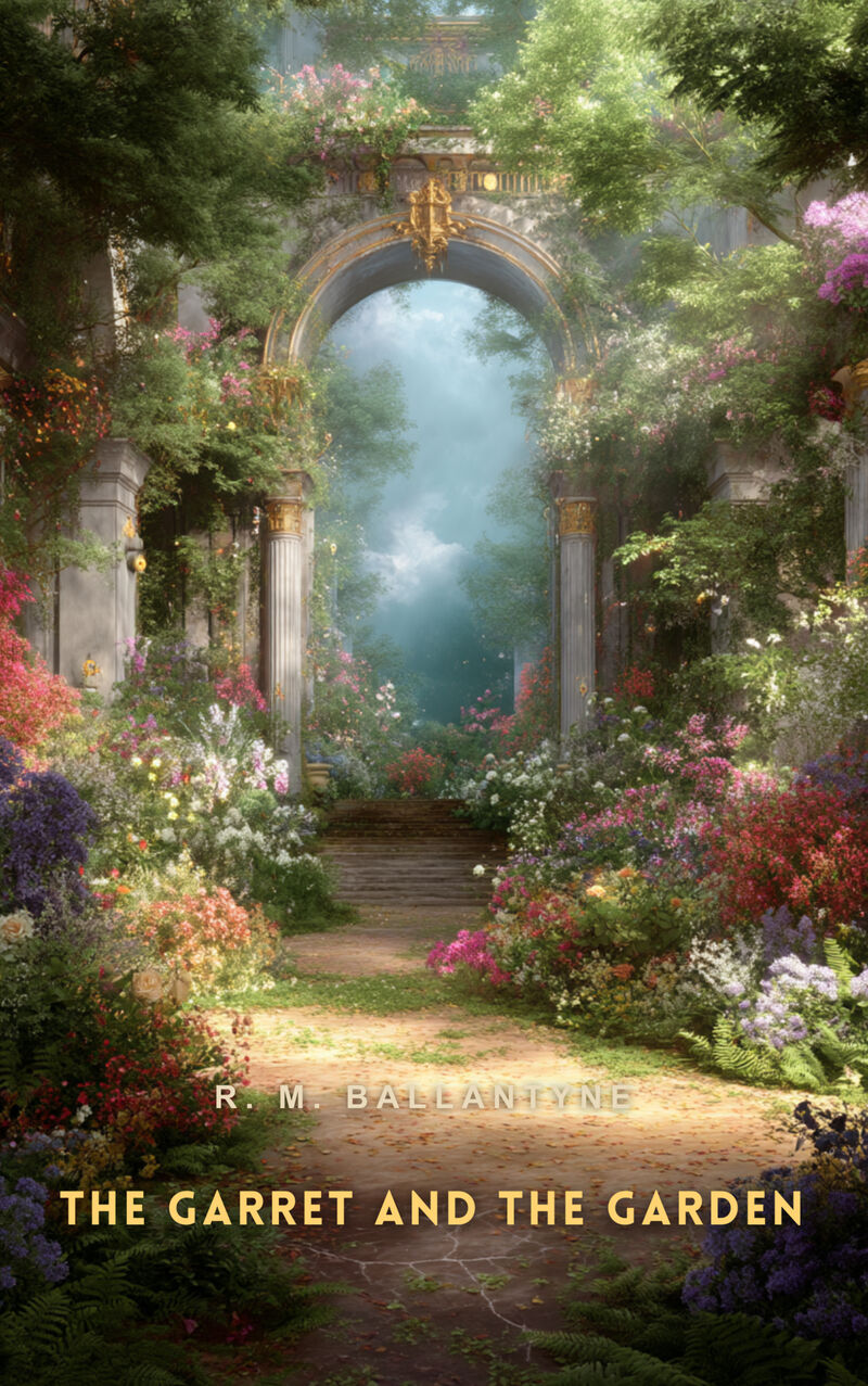Cover of The Garret and the Garden by R. M. Ballantyne