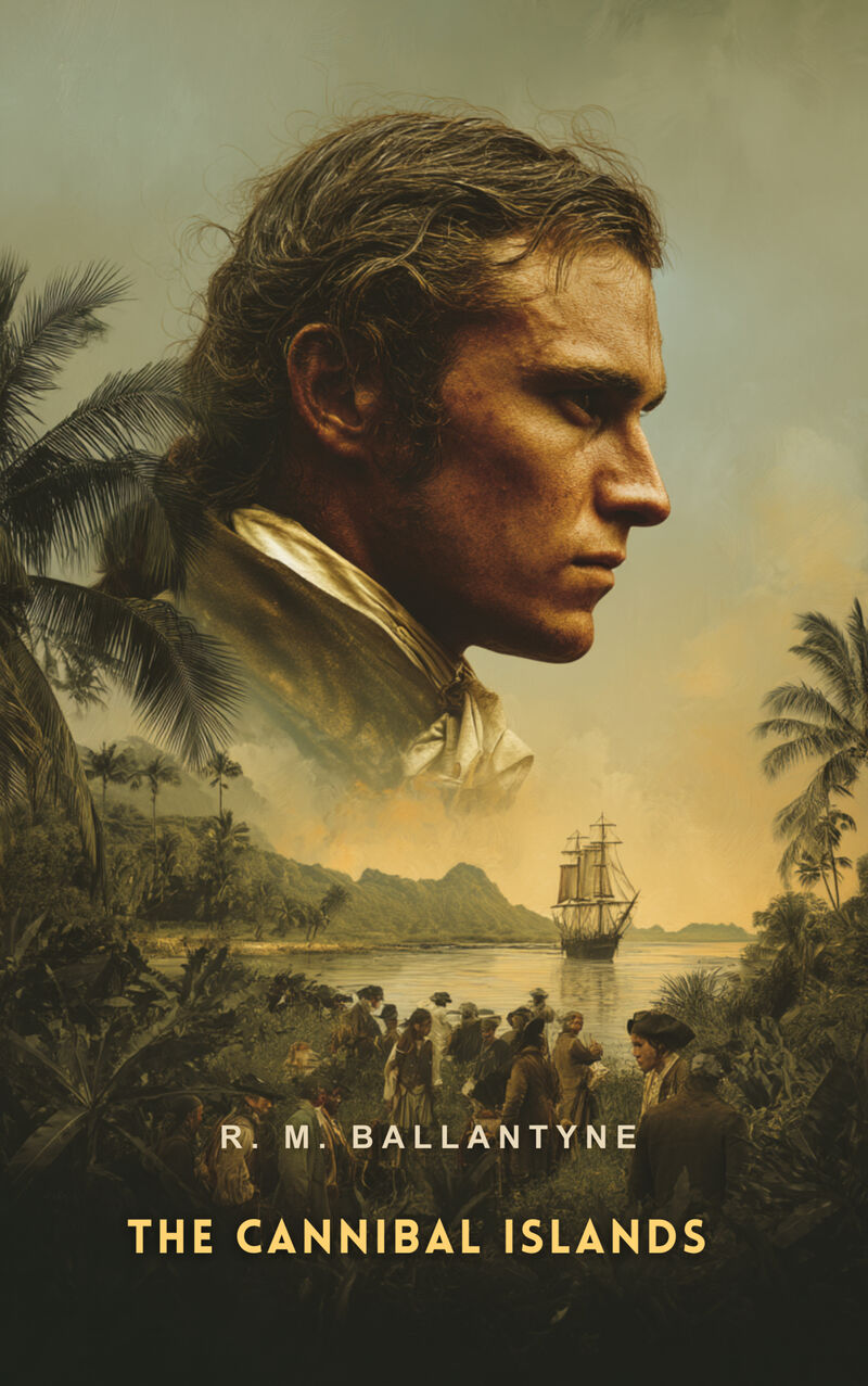 Cover of The Cannibal Islands: Captain Cook's Adventure in the South Sea by R. M. Ballantyne