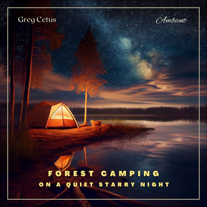 Cover of Forest Camping On A Quiet Starry Night: Ambient Audio For Deep Sleep and Relaxation by Greg Cetus
