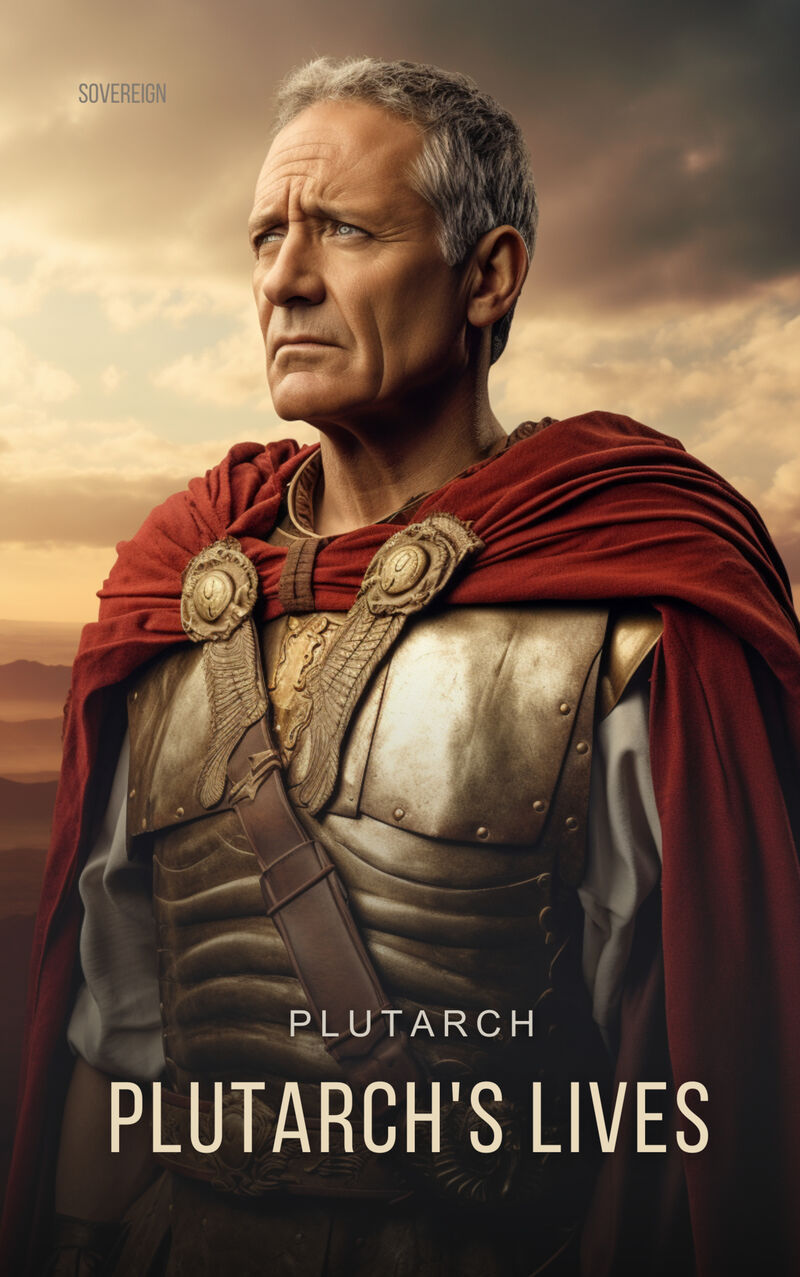 Cover of Plutarch's Lives Volume 1 by Plutarch