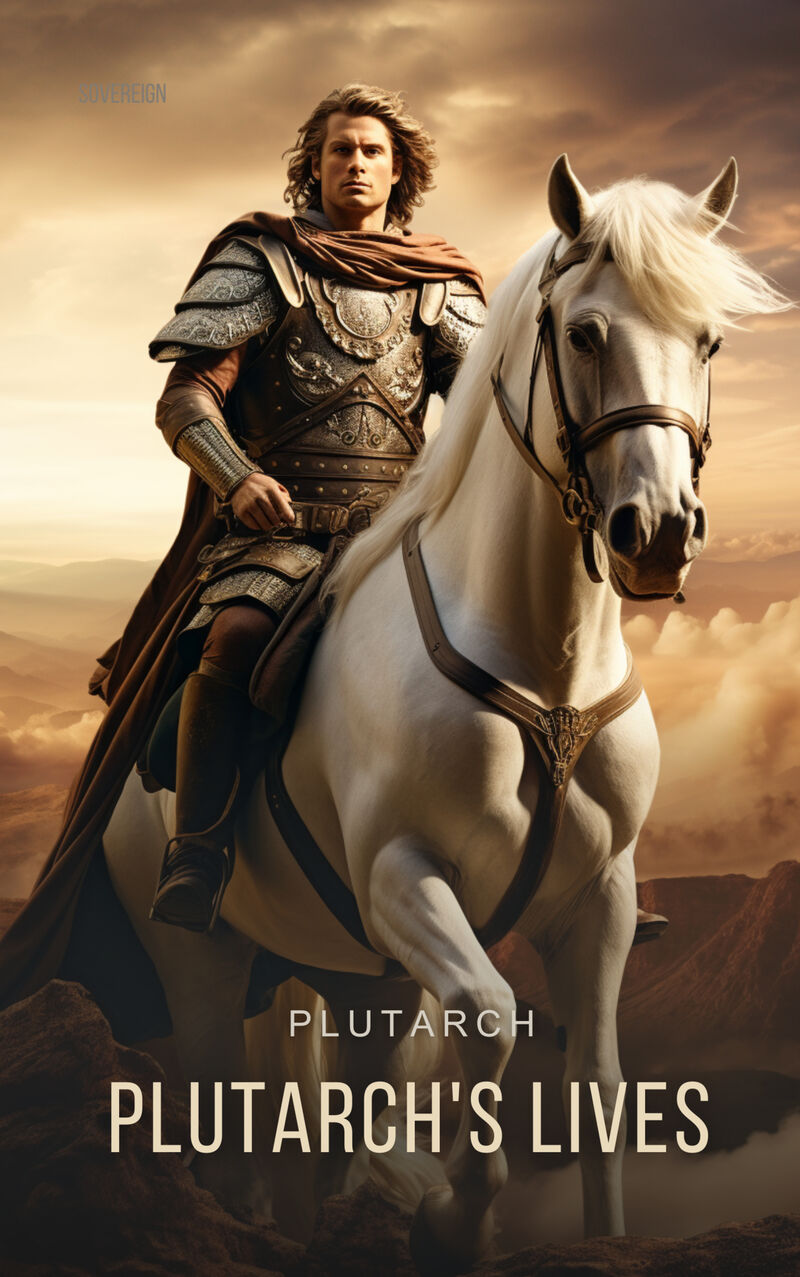 Cover of Plutarch's Lives Volume 3 by Plutarch
