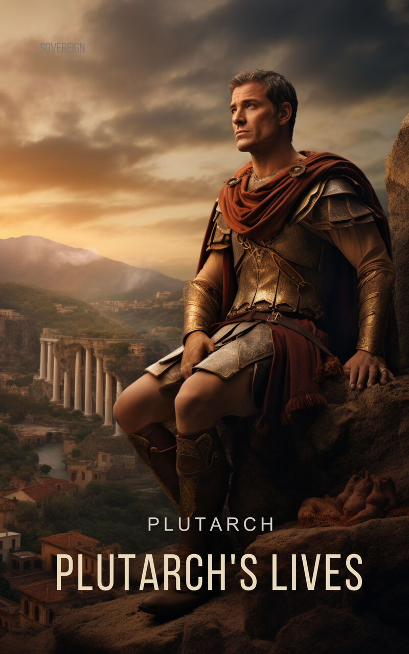 Cover of Plutarch's Lives Volume 4 by Plutarch