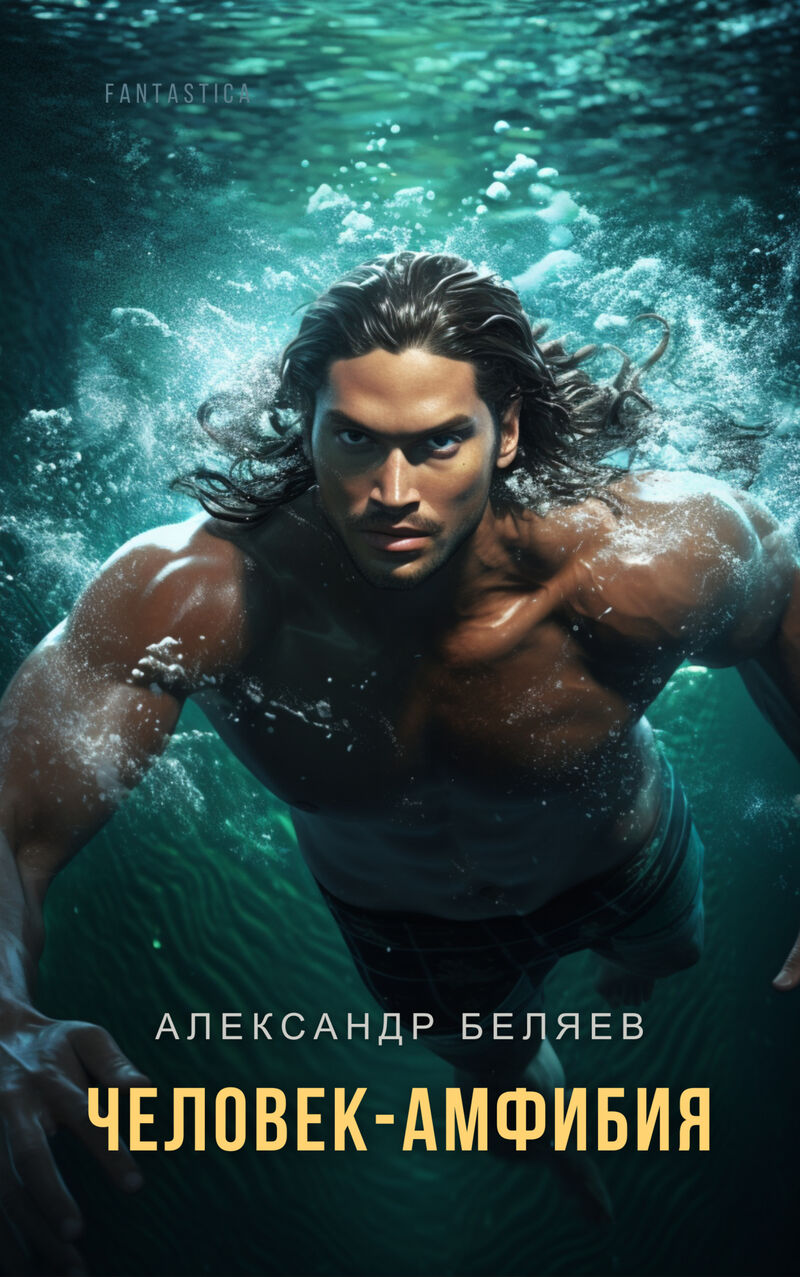 Cover of Amphibian Man by Alexander Belyaev