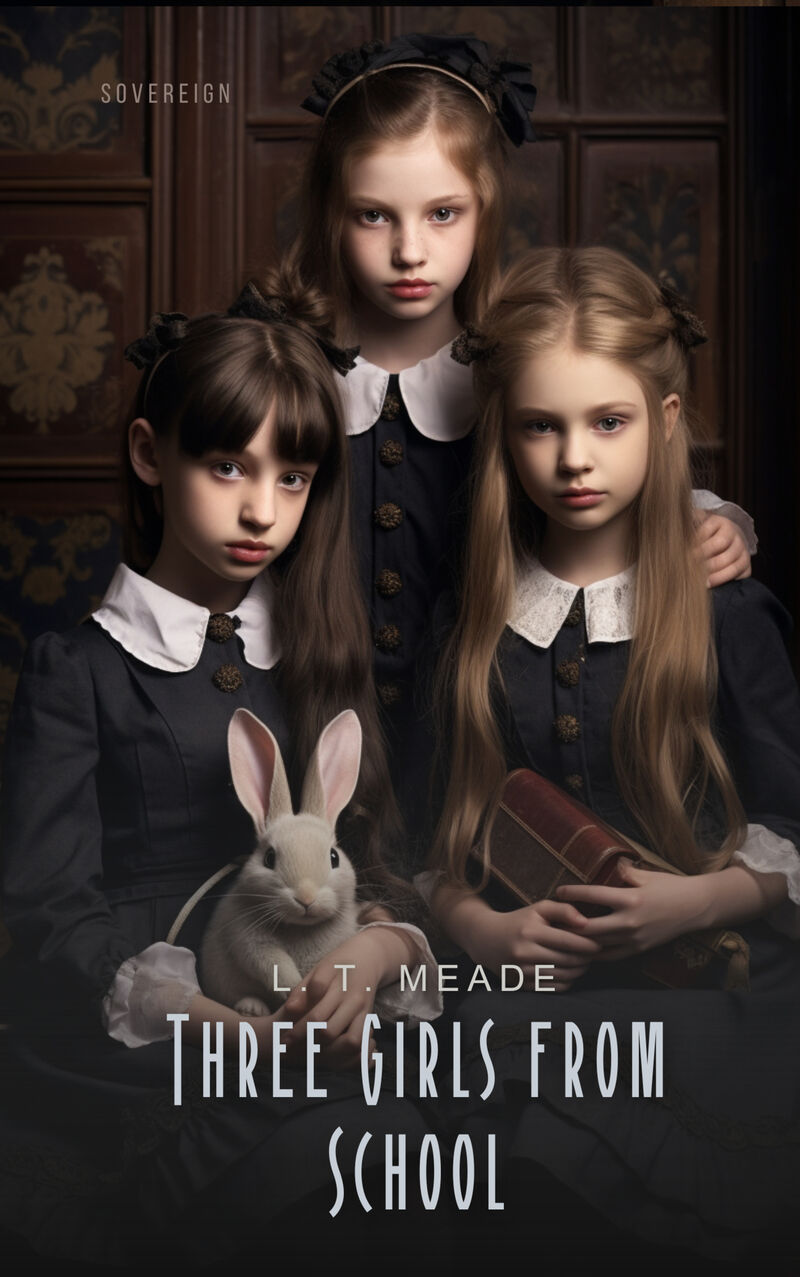 Cover of Three Girls from School by L. T. Meade