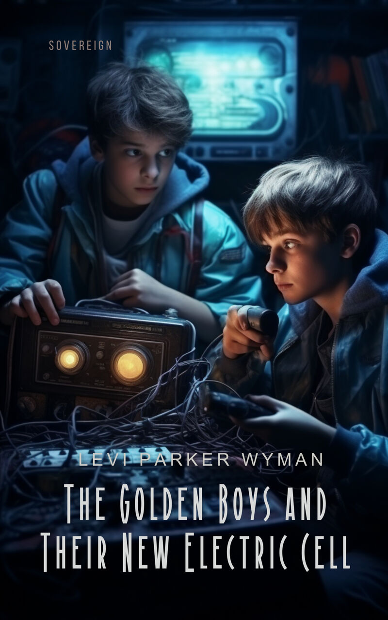 Cover of The Golden Boys and Their New Electric Cell by Levi Parker Wyman