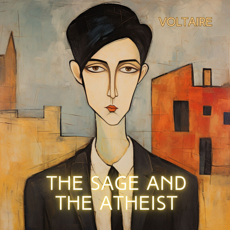 Cover of The Sage and the Atheist by Voltaire