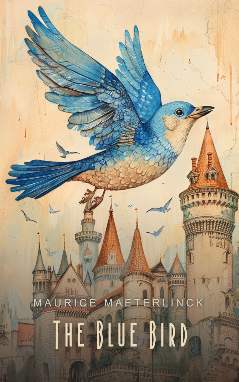 Cover of The Blue Bird: A Fairy Play in Six Acts by Maurice Maeterlinck