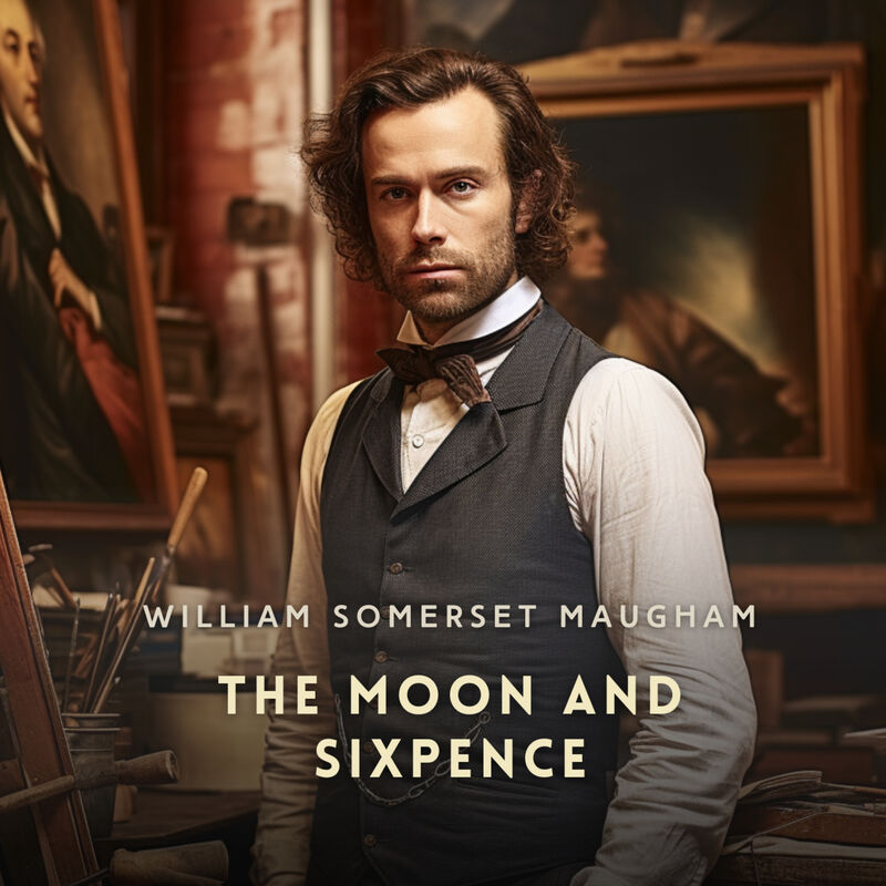 Cover of The Moon and Sixpence by William Somerset Maugham