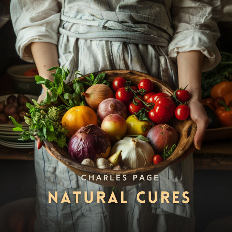Cover of Natural Cures: A Health Manual for the People by Charles Page