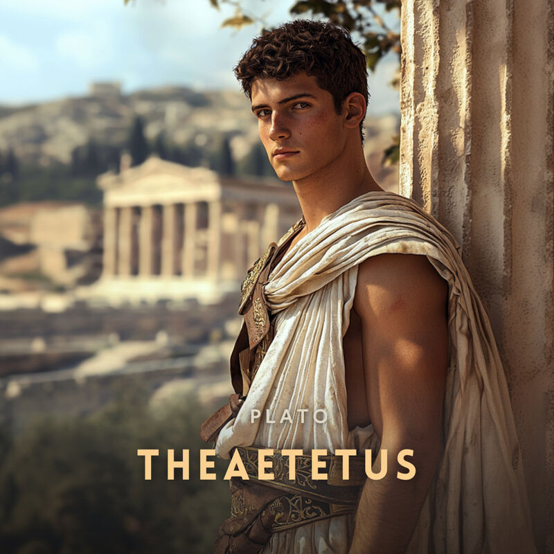 Cover of Theaetetus by Plato