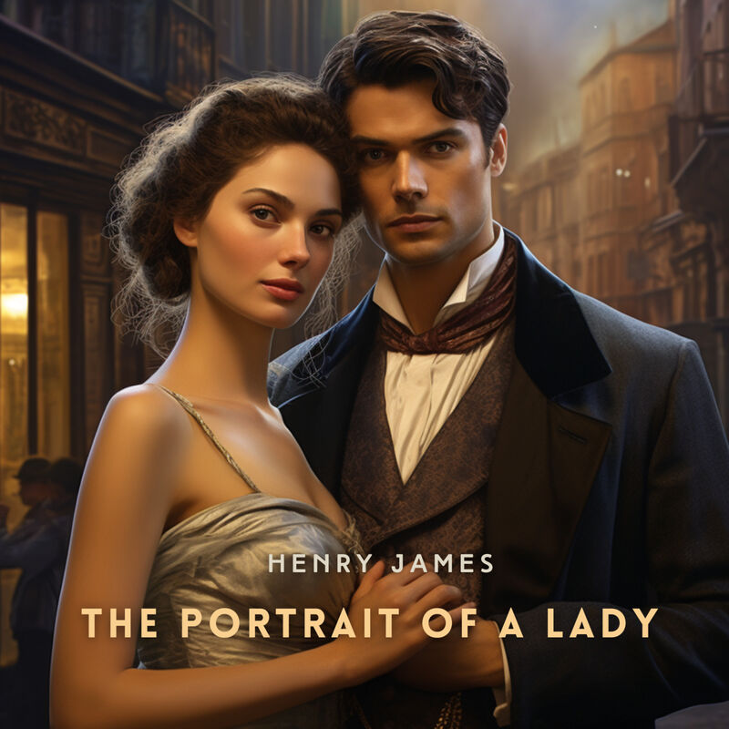 Cover of The Portrait of a Lady Volume 1 by Henry James