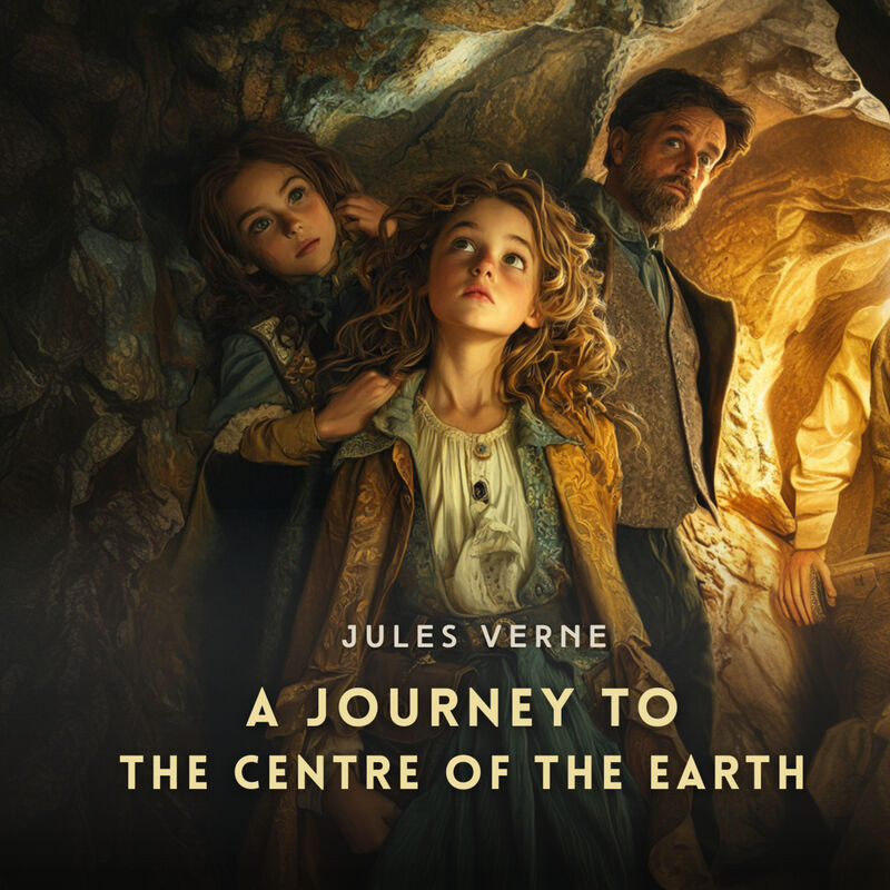 Cover of A journey to the centre of the Earth by Jules Verne