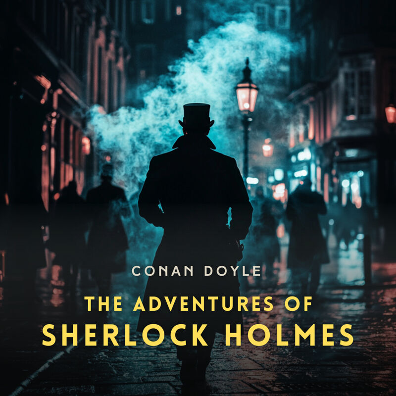 Cover of The Adventures of Sherlock Holmes by Conan Doyle
