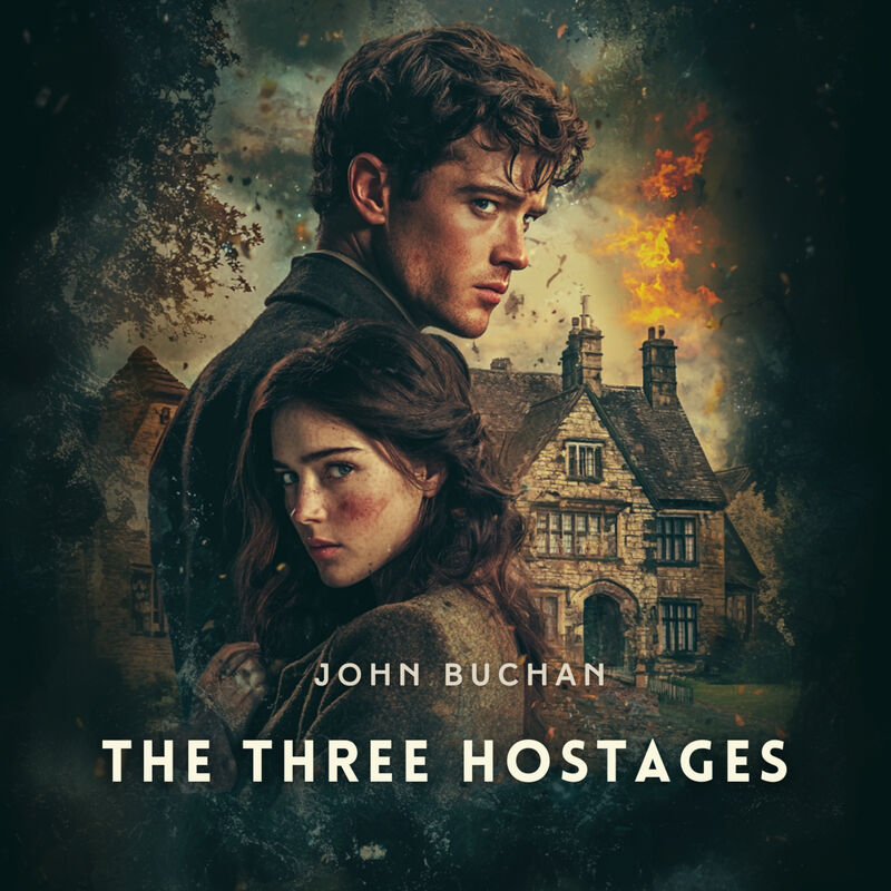 Cover of The Three Hostages by John Buchan