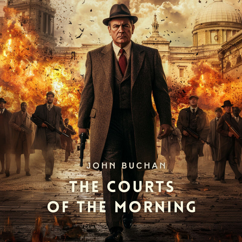 Cover of The Courts of the Morning by John Buchan