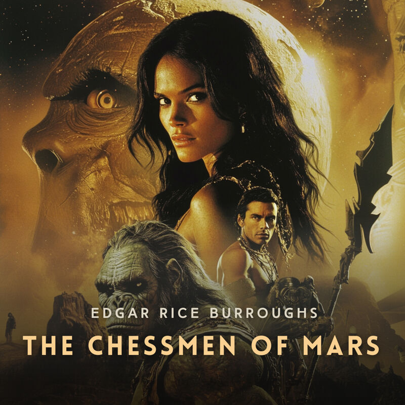 Cover of The Chessmen of Mars by Edgar Rice Burroughs